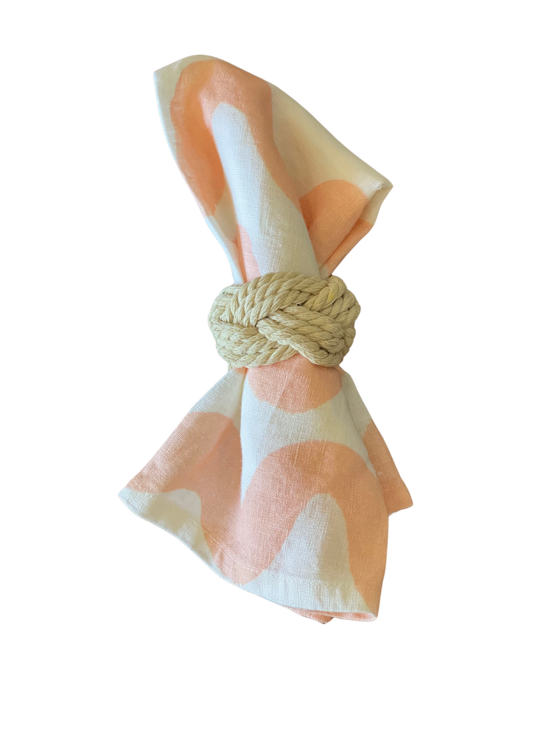 Peach Wave Napkins (Set of 2)